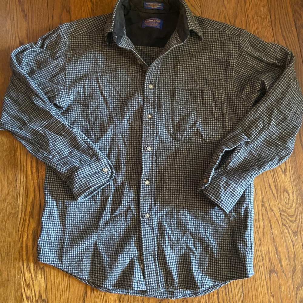 Pendleton Vintage plaid Buttondown Medium